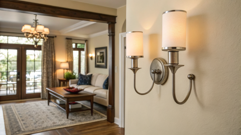 wall sconces for living room
